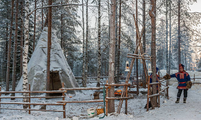 Sami-tent Lapland